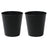 Matte Black (Set of 2)