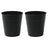 Matte Black (Set of 2)
