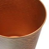 Remi Modern Classic Textured Steel 2-Gallon Wastebasket