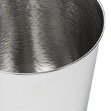 Remi Modern Classic Textured Steel 2-Gallon Wastebasket