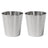 Brushed Steel (Set of 2)