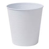 Remi Modern Classic Textured Steel 2-Gallon Wastebasket