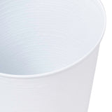 Remi Modern Classic Textured Steel 2-Gallon Wastebasket
