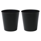 Nolan Modern Classic Smooth Steel 2-Gallon Wastebasket