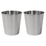 Brushed Steel (Set of 2)