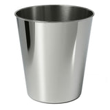 Nolan Modern Classic Smooth Steel 2-Gallon Wastebasket