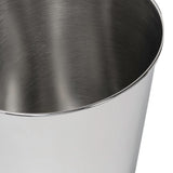 Nolan Modern Classic Smooth Steel 2-Gallon Wastebasket