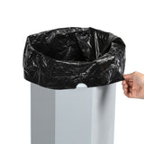Wave 25-Gallon Traditional Classic Disposable Corrugated Cardboard Event Trash Can and Recycling Bin