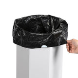 Wave 25-Gallon Traditional Classic Disposable Corrugated Cardboard Event Trash Can and Recycling Bin