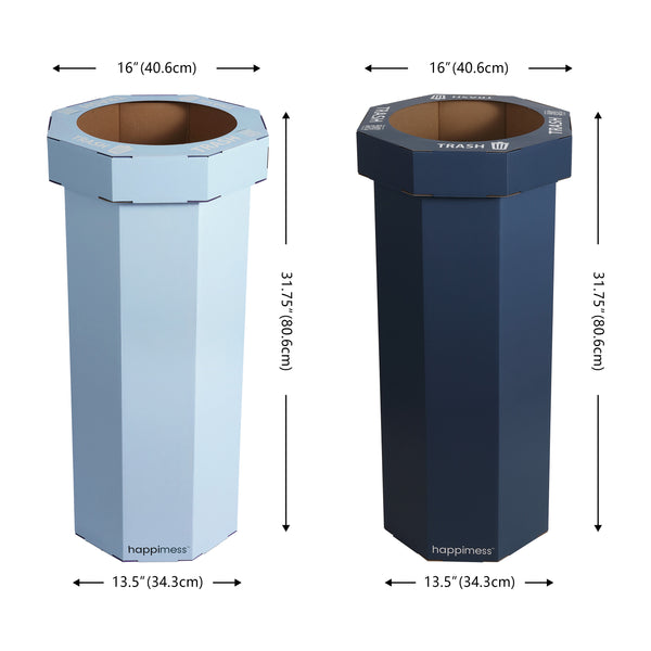 Dimension Image Tide Pool Blue/Denim Blue (Set of 2)