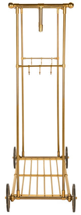 Glen 66" 6-Hook Rolling Coat Rack