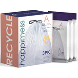 Drawstring Unscented Trash Can Liner