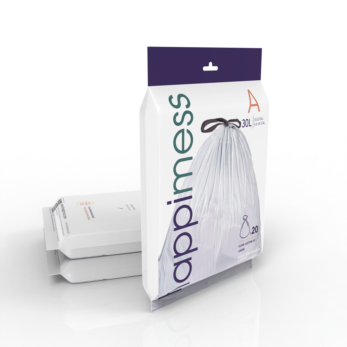 Drawstring Unscented Trash Can Liner