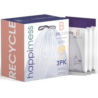 Drawstring Unscented Trash Can Liner