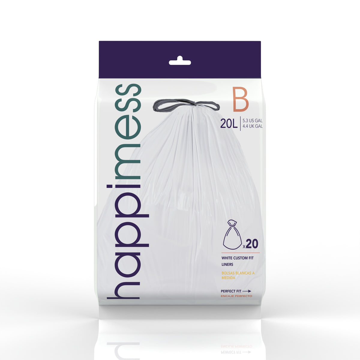 Drawstring Unscented Trash Can Liner