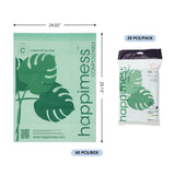 Drawstring Unscented Trash Can Liner