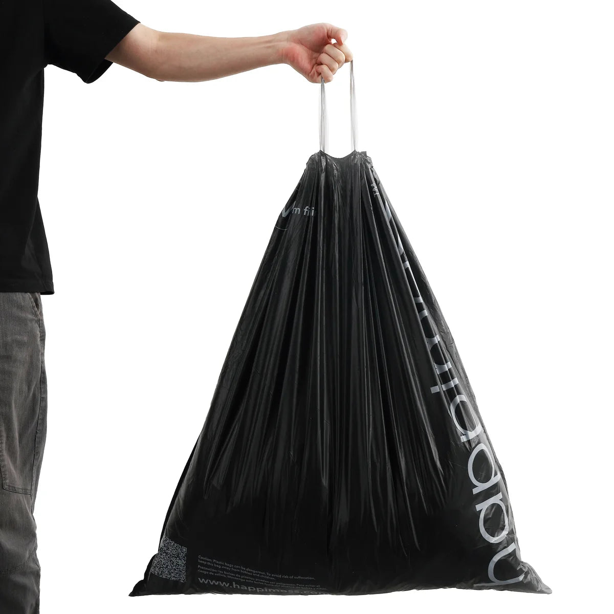 happimess 42-Gallon 3 Mil Heavy Duty Contractor Trash Bags