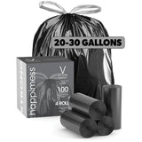Drawstring Unscented Trash Can Liner