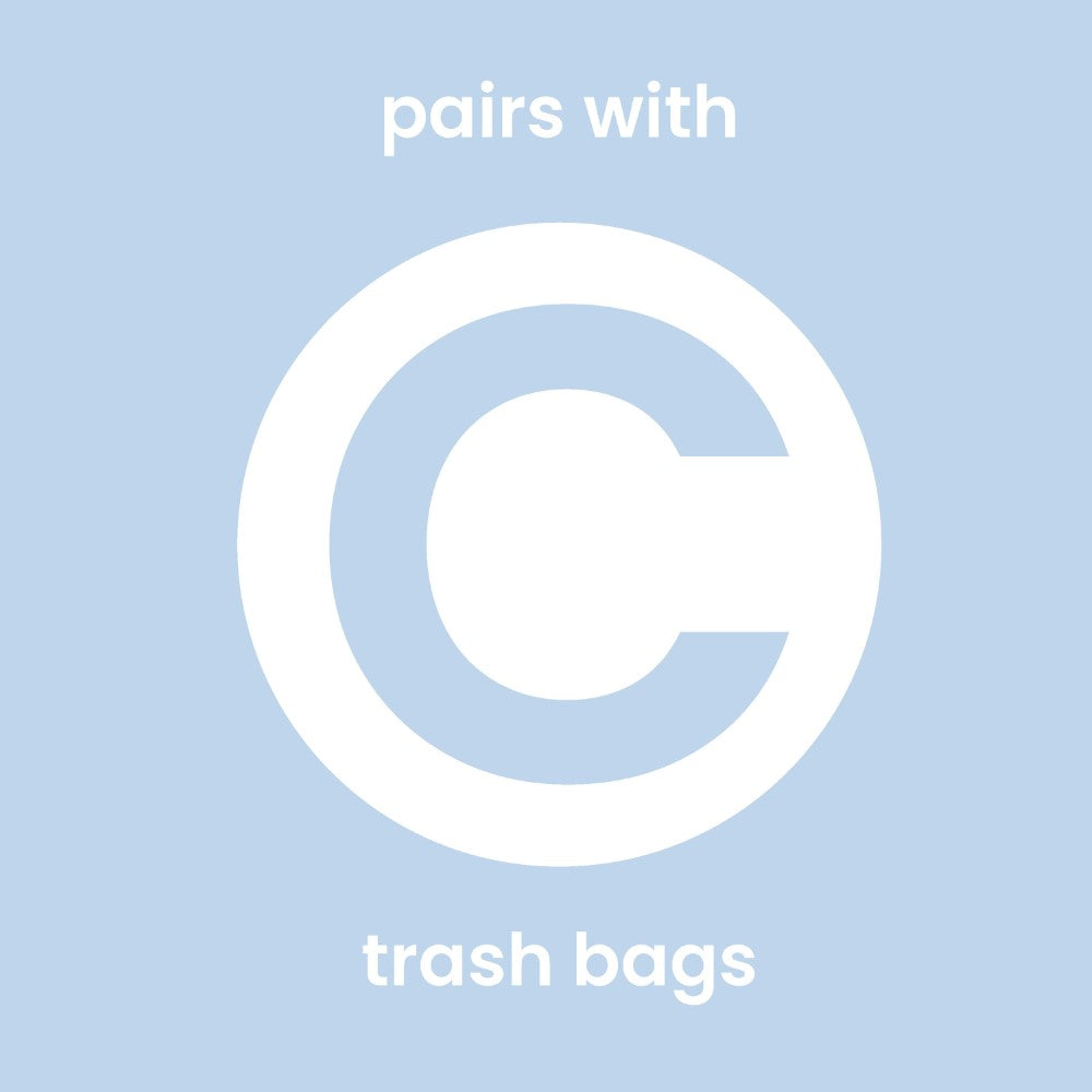 Kitchen Lemon Scented Drawstring Trash Can Liner