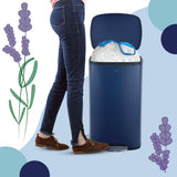 Kitchen Lemon Scented Drawstring Trash Can Liner