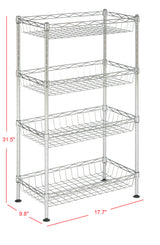 Verdantia 31" 4-Tier Wire Basket Rack