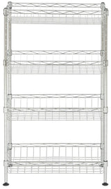 Verdantia 31" 4-Tier Wire Basket Rack