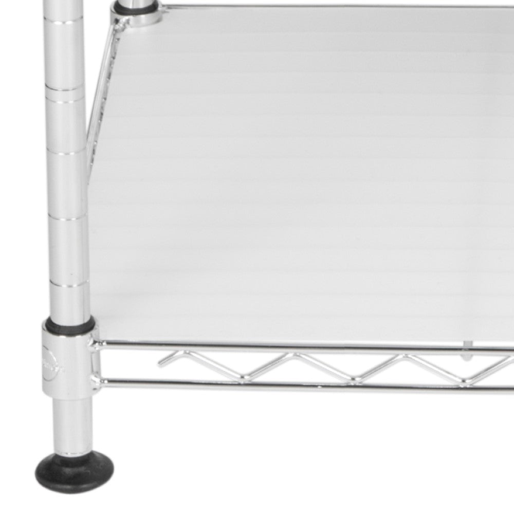 Dewdrop 31.5" 4-Tier Adjustable Baker's Rack