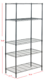 Frostblade 71" 5-Tier Adjustable Storage Rack