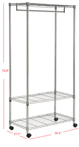 Elysium 71" 3-Tier Garment Rack