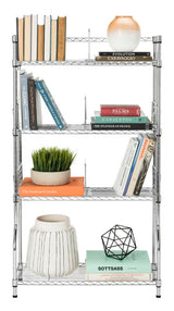 Silvershine 53" 4-Tier Book Storage Shelf
