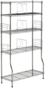 Silvershine 53" 4-Tier Book Storage Shelf