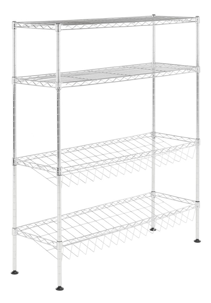 Summit 4-Tier 35.8" Shoe Rack