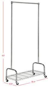 Marsh 63" Rolling Garment Rack