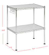 Canyon 23" 2-Tier Microwave Rack