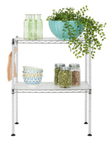 Canyon 23" 2-Tier Microwave Rack
