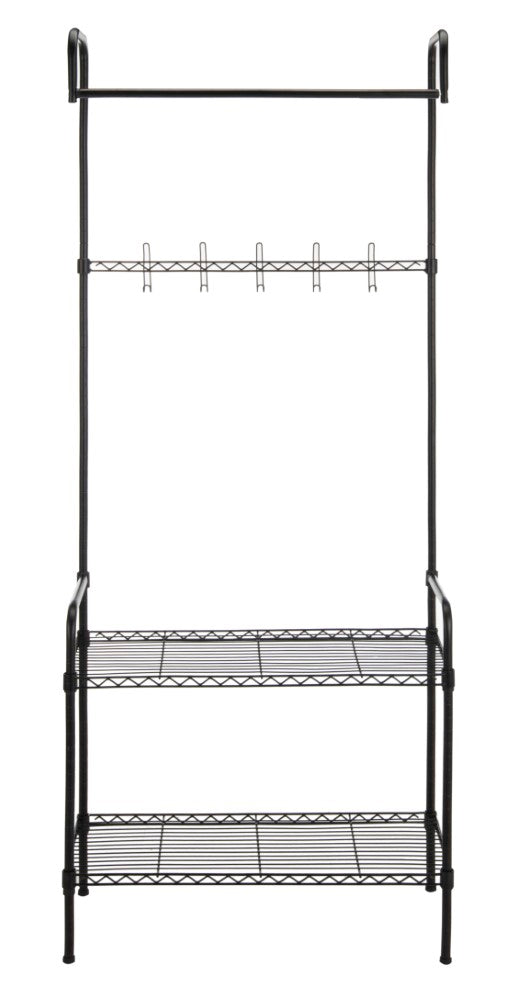 Ridge 70" Garment Rack and Shoe Storage