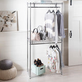 Frostfern 78.7" Double-Rail Garment Rack