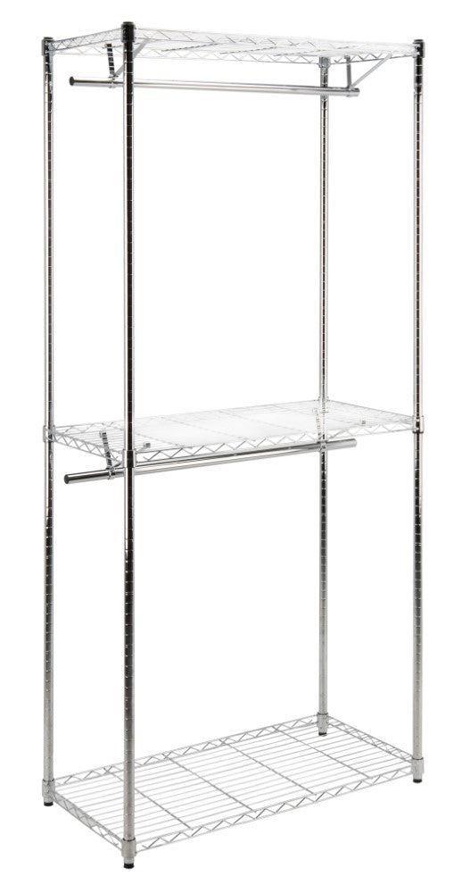 Frostfern 78.7" Double-Rail Garment Rack