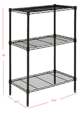 Oasis 35" 3-Shelf Wire Rack