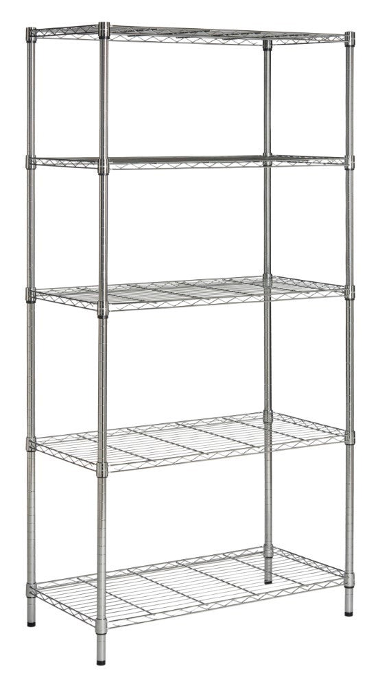 Glimmerpine 5-Shelf 71.6" Wire Rack