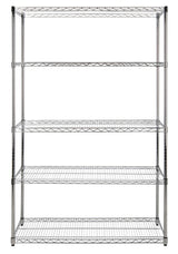 Willow 72.8" 5-Shelf Wire Rack