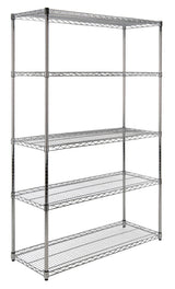 Willow 72.8" 5-Shelf Wire Rack
