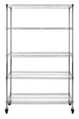Mistystone 70.8" 5-Shelf Wire Rack