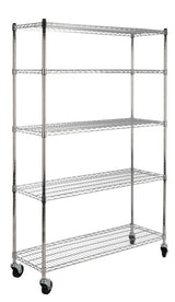 Mistystone 70.8" 5-Shelf Wire Rack