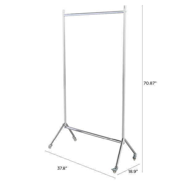 Dimension Image White/Chrome