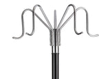 Ethan 5-Hook 72.8" Metal Parlor Coat Rack