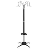 Ethan 5-Hook 72.8" Metal Parlor Coat Rack