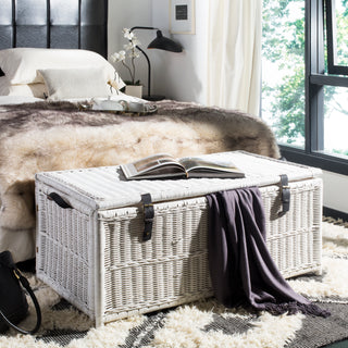 Caden 46'' Wicker Storage Trunk