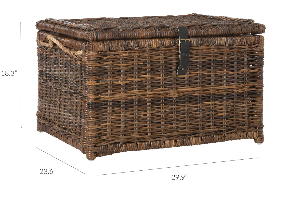 Caden 30'' Wicker Storage Trunk