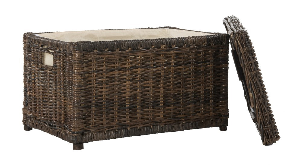 Elijah 30" Wicker Storage Trunk